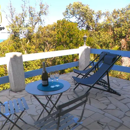 公寓 Studio 26m2 Terrasse Vue Mer Piscine 5min Plage De La Testa 20144 *