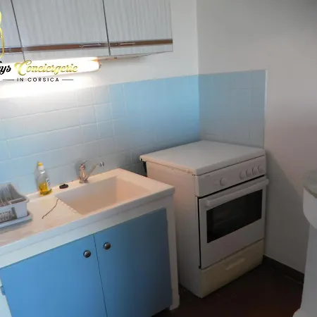 Studio 26m2 Terrasse Vue Mer Piscine 5min Plage De La Testa 20144 公寓 *