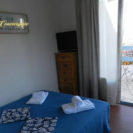 Studio 26m2 Terrasse Vue Mer Piscine 5min Plage De La Testa 20144 公寓 *